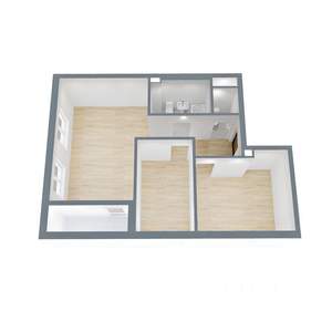 2-к квартира, вторичка, 61м2, 5/17 этаж