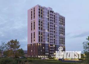 1-к квартира, строящийся дом, 38м2, 11/17 этаж