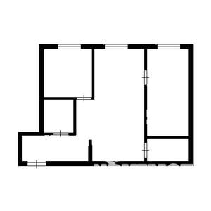2-к квартира, вторичка, 45м2, 6/9 этаж