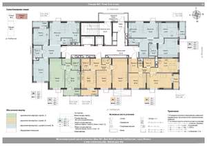 2-к квартира, вторичка, 53м2, 2/18 этаж