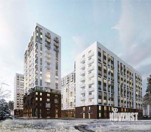 3-к квартира, строящийся дом, 68м2, 2/10 этаж