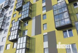 1-к квартира, строящийся дом, 37м2, 10/17 этаж