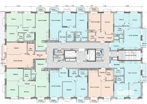 3-к квартира, строящийся дом, 73м2, 3/16 этаж