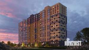 2-к квартира, строящийся дом, 60м2, 12/17 этаж