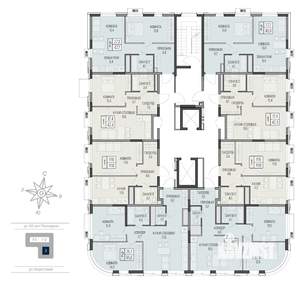 2-к квартира, вторичка, 47м2, 2/16 этаж