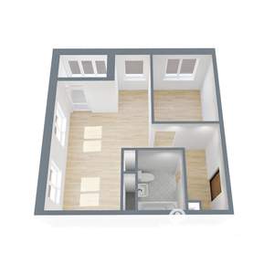 1-к квартира, вторичка, 42м2, 3/17 этаж