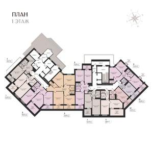 Студия квартира, строящийся дом, 30м2, 1/17 этаж