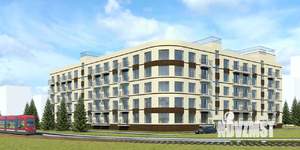 2-к квартира, строящийся дом, 66м2, 1/5 этаж