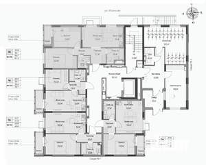 Студия квартира, вторичка, 43м2, 1/18 этаж