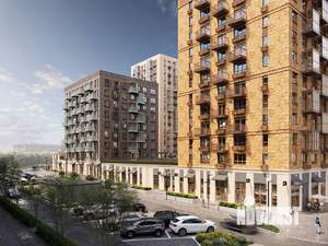 1-к квартира, строящийся дом, 50м2, 13/15 этаж