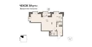 3-к квартира, вторичка, 68м2, 17/17 этаж