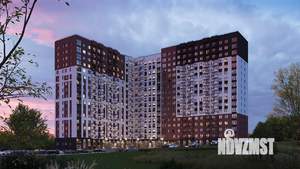 3-к квартира, строящийся дом, 70м2, 1/17 этаж