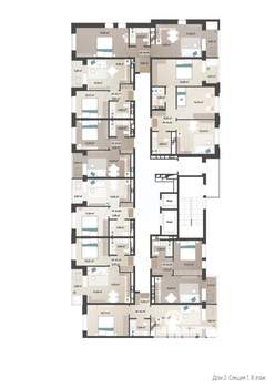 2-к квартира, вторичка, 45м2, 8/17 этаж