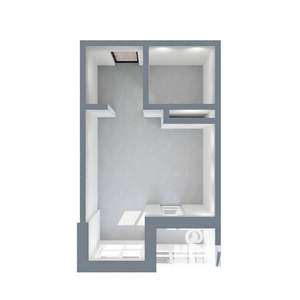 Студия квартира, вторичка, 23м2, 12/17 этаж