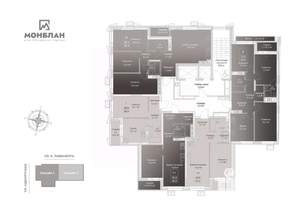 2-к квартира, сданный дом, 50м2, 6/17 этаж