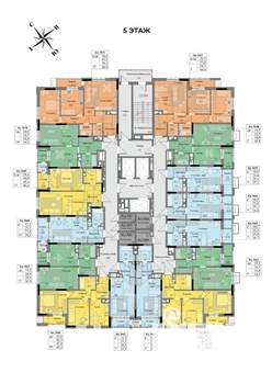 1-к квартира, вторичка, 34м2, 5/17 этаж