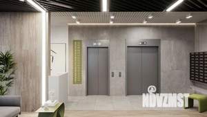 1-к квартира, строящийся дом, 34м2, 1/17 этаж