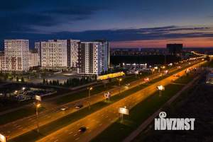 2-к квартира, строящийся дом, 59м2, 1/17 этаж