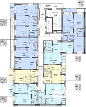 2-к квартира, вторичка, 60м2, 2/17 этаж