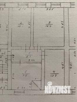 3-к квартира, вторичка, 52м2, 1/2 этаж