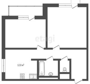 2-к квартира, вторичка, 51м2, 1/10 этаж