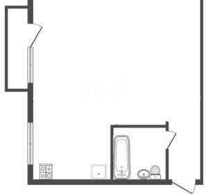 1-к квартира, вторичка, 33м2, 4/5 этаж