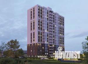 1-к квартира, строящийся дом, 38м2, 15/17 этаж