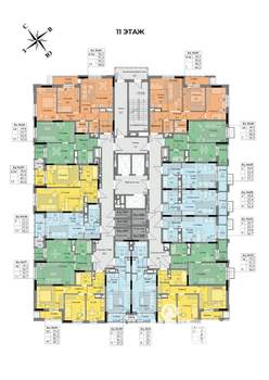 2-к квартира, вторичка, 44м2, 11/17 этаж