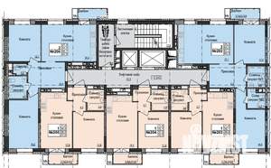 2-к квартира, строящийся дом, 65м2, 12/17 этаж