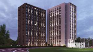 3-к квартира, строящийся дом, 90м2, 2/15 этаж