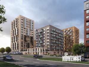 2-к квартира, строящийся дом, 56м2, 13/15 этаж