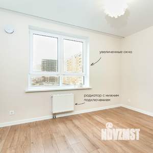 4-к квартира, строящийся дом, 89м2, 2/17 этаж