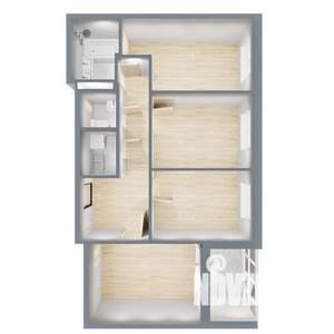 3-к квартира, вторичка, 67м2, 13/17 этаж