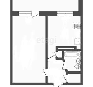 1-к квартира, вторичка, 36м2, 12/16 этаж