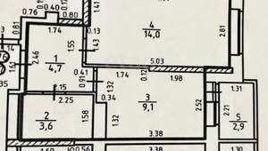 1-к квартира, вторичка, 31м2, 8/18 этаж