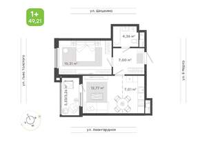 2-к квартира, вторичка, 49м2, 15/17 этаж