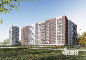 3-к квартира, строящийся дом, 70м2, 4/17 этаж