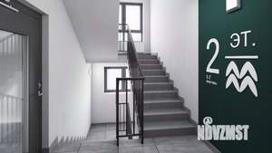 2-к квартира, строящийся дом, 62м2, 17/17 этаж