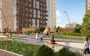 2-к квартира, вторичка, 35м2, 15/18 этаж