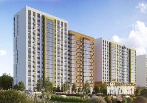 2-к квартира, строящийся дом, 58м2, 10/16 этаж
