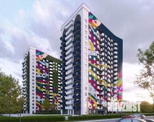 1-к квартира, вторичка, 34м2, 17/17 этаж