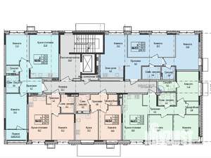 3-к квартира, строящийся дом, 68м2, 2/10 этаж