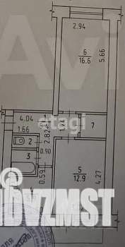 2-к квартира, вторичка, 47м2, 3/5 этаж