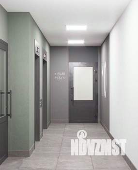 2-к квартира, строящийся дом, 56м2, 1/17 этаж