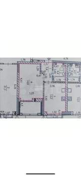 1-к квартира, вторичка, 37м2, 3/9 этаж