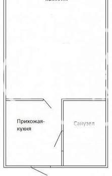Студия квартира, вторичка, 26м2, 3/6 этаж