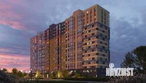 1-к квартира, строящийся дом, 35м2, 1/17 этаж