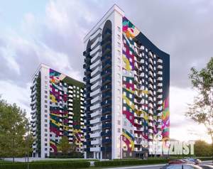2-к квартира, вторичка, 46м2, 17/17 этаж