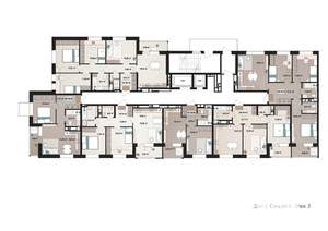 2-к квартира, строящийся дом, 60м2, 3/17 этаж