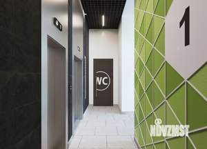 1-к квартира, строящийся дом, 35м2, 13/17 этаж